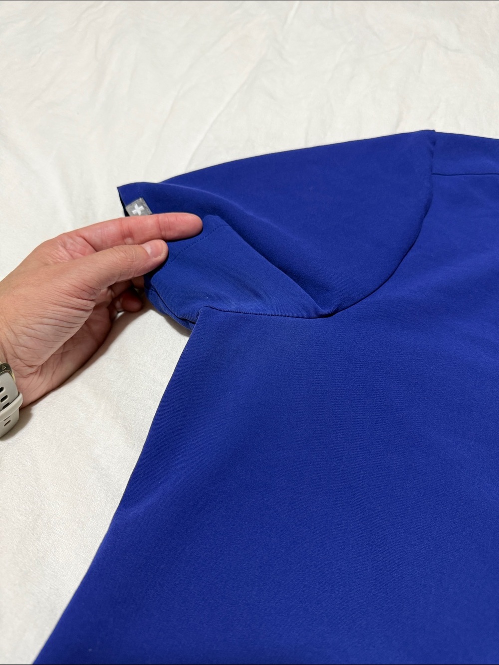 Figs Deep Royal Blue Scrubs, XL Casma Top, XLT Livingston Bottoms - Picture 8 of 8